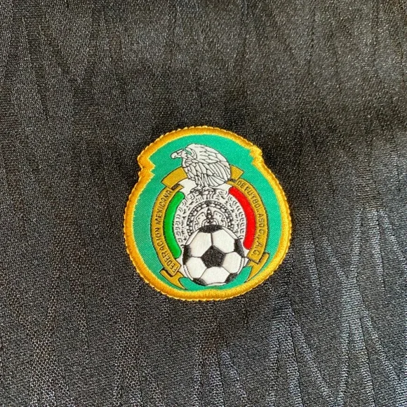 Gool Juvenil Mexico National Team Soccer Jersey Kids Black Green Red El Tri - Picture 4 of 9